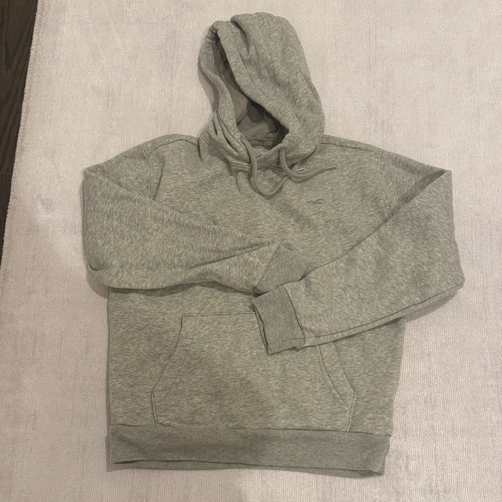 Hollister Mens Gray Hoodie XS